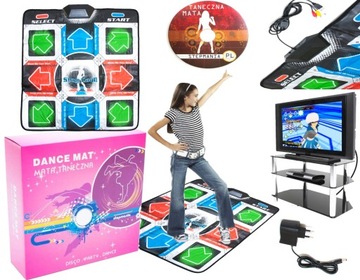 MATA DO TAŃCZENIA TAŃCA KOMPUTER TELEWIZOR MENU PL STEPMANIA PL