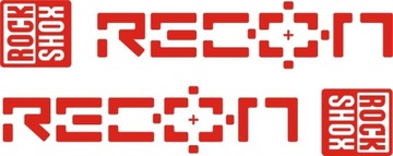 RECON ROCK SHOX naklejki widelec 130C RÓŻNE KOLORY