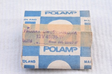ЛАМПА 12В 45/40Вт S2 / BA20d POLAMP SIMSON MZ ETZ