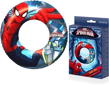 DMUCHANE KOŁO DO PŁYWANIA DLA DZIECI SPIDER MAN