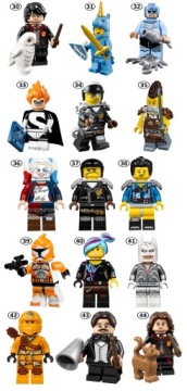 Наклейка на обои Lego ninjago city 100 см