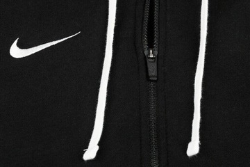 Bluza Męska Nike Z Kapturem Rozpinana Czarna Bawełna M