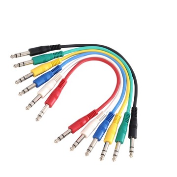 ADAM HALL K3BVV KABEL AUDIO JACK - JACK 6szt 0.6m
