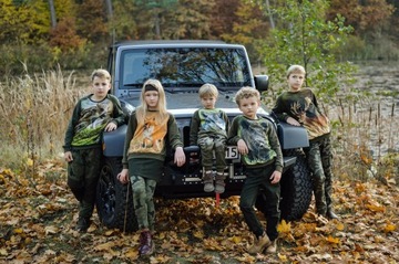 Bluza z wilkiem bluza z motywem zwierzęcym 122/128