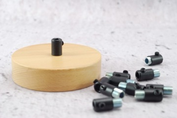 черный металл M10x1 оплетка кабель стопор DIY блок лампы