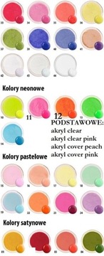 Акриловая пудра Slay American COLORFUL ACRYLIC