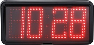 Zegar led, stoper, cyfry 20 cm.WODOSZCZELNY IP66