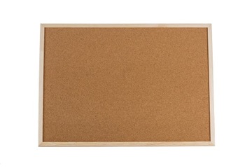 Tablica korkowa 25x40 WYSOKA JAKOŚĆ pinezki Gratis