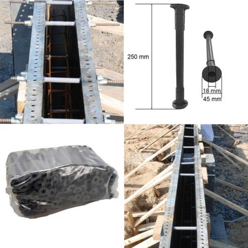 Распорная трубка, стяжка опалубочной трубы 25 см - 100 шт.