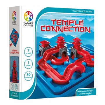 Gra logiczna TEMPLE CONNECT od 7 lat - 80 zadań