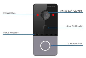 ВИДЕОИНТЕРФОН IP-видеодомофон Приложение HIKVISION