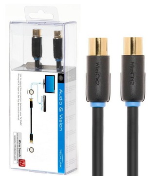710115 TECHLINK kabel antenowy premium dł. 5m