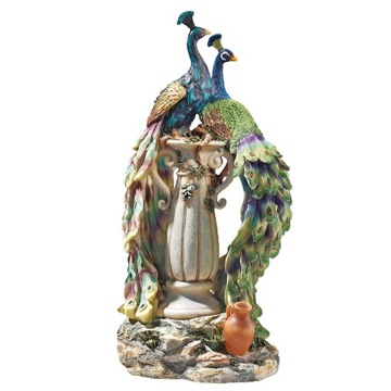 Design Toscano PIĘKNY PAW -DEKORACJA DOMU 48 CM UK