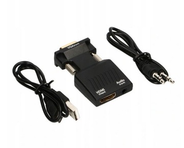 КАБЕЛЬНЫЙ АДАПТЕР GMB HDMI M-VGA F (D-SUB) ВИДЕО