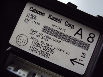 MODUL BSI NISSAN JUKE 1.5 DCI 11- 284B1 1KA0D