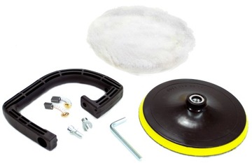 НАБОР ШЛИФОВАЛЬНОЙ ПОЛИРОВКИ ДЛЯ АВТОМОБИЛЕЙ + ПРОЧНАЯ ПАСТА