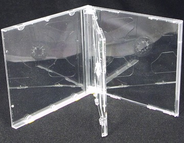 Коробки для 2 x CD Jewel Case CLEAR - 50 штук WaWa