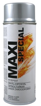 MAXI ŻAROODPORNY SPRAY FARBA TŁUMIKÓW 800 Srebrny