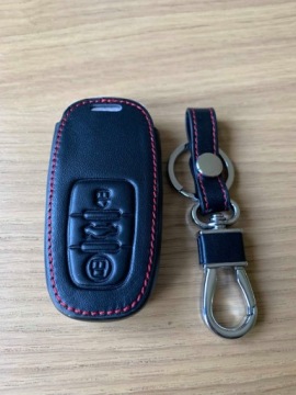 Кожаный чехол для ключа Audi A3 A4 A5