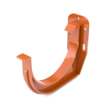 Hak uchwyt 125mm czołowy PCV rynny Bryza CEGLASTY