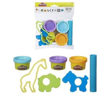 PLAY-DOH CIASTOLINA ZESTAW FOREMKI ZWIERZĄT B4159