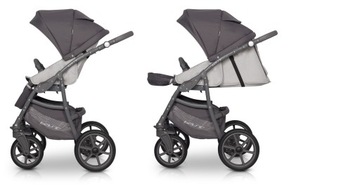 КОЛЯСКА 2в1 ДЛЯ ПРОГУЛКИ НА ГОНДОЛЕ / Basic Pastel Stone Riko