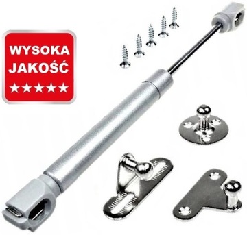 Podnośnik meblowy siłownik gazowy klap 80N MOCNY