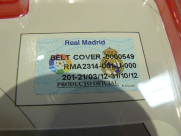 POKROWCE NA PASY PODUSZKA REAL MADIRID MADYT 2314