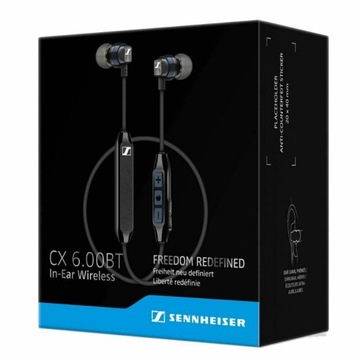 Беспроводные наушники-вкладыши Sennheiser CX 6.00BT