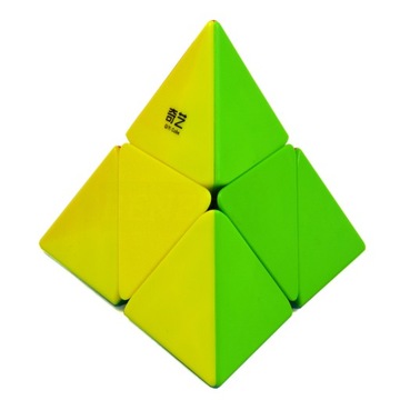 ORYGINALNA kostka QIYI Pyraminx 2x2x2 Color !