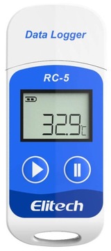 Rejestrator temperatury USB Elitech RC-5 LCD certy