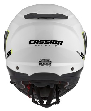 С НАСОСОМ МОДУЛЬНЫЙ ШЛЕМ CASSIDA + СТЕКЛО PINLOCK 70