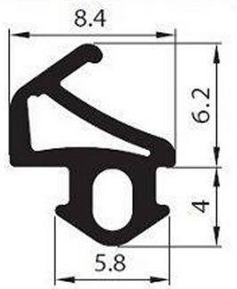 ROPLASTO S-1019 Уплотнитель окон ПВХ
