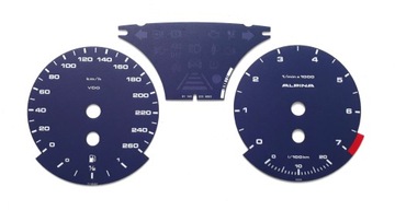 BMW E60 E62 E63 E63 E64 Tarcze Licznika jak Alpina