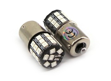 P21W czerwona LED BA15S 12V CANBUS R5W R10W 1100lm