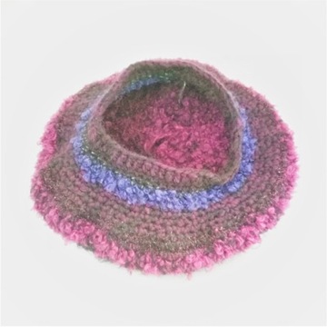 Женский берет, берет-букле