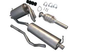 VW SHARAN 1.9TDI 2000-2010 TŁUMIKI KOMPLET+