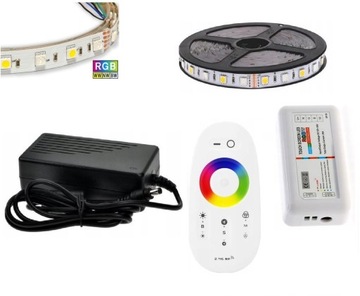 ZESTAW 5m TASMA 300 x LED 5050 RGBW BIAŁY NEUTRALY