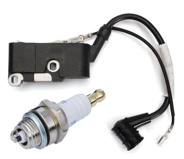 ISKROWNIK PIŁY SPALINOWEJ ŚWIECA KOMPLET CEWKA ZAPŁONOWA NAC