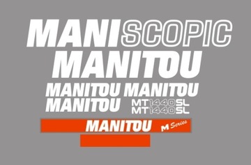 Naklejki oklejenie MANITOU MANISCOPIC MT 1440 SL