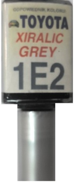TOYOTA 1E2 XIRALIC GREY LAKIER SAMOCHODOWY ZAPRAWKA DO RYS 10ML ARASYSTEM