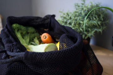 Пакеты для покупок из хлопка Zero Waste, 6 шт, эко