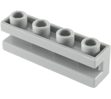 07984 LEGO 2653 4211613 prowadnic 1x4 j.szary 1szt