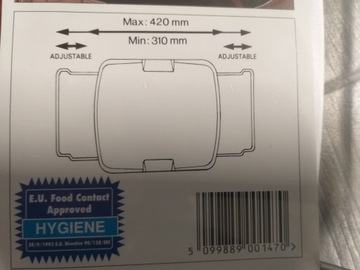 Кухонная доска под мойку 31-42х28 KITCHENMATE