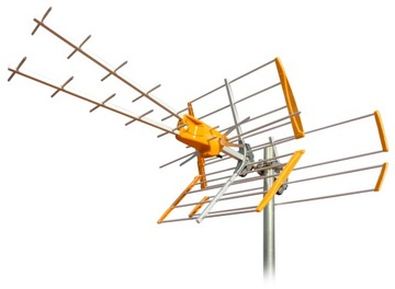 Antena DVB-T2 V Zenit MiX Televes UHF VHF pion / poziom Telewizji Naziemnej