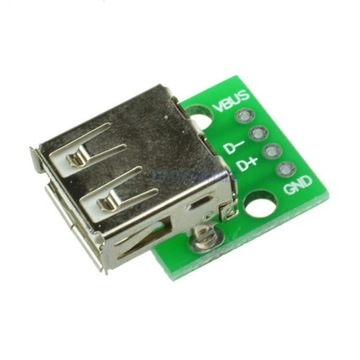 Переходник USB-PCB DIP 4 PIN