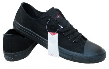 Туфли LEE COOPER CANVAS, черные классические кроссовки