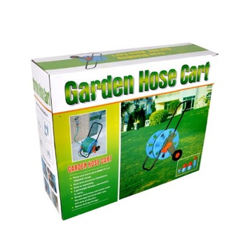 Тележка для садового шланга 60м/синяя/(4)