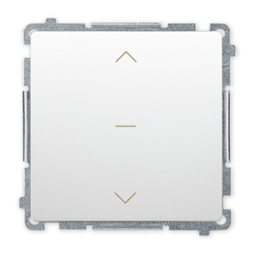 ŁĄCZNIK ŻALUZJOWY 1-0-2 BIAŁY SIMON BASIC