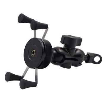 MOTOCYKLOWY UCHWYT X NA TELEFON SKUTER MOTOR